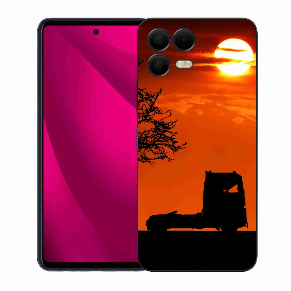 Gelový kryt mmCase na T-Mobile T Phone 3 Pro - kamion 3