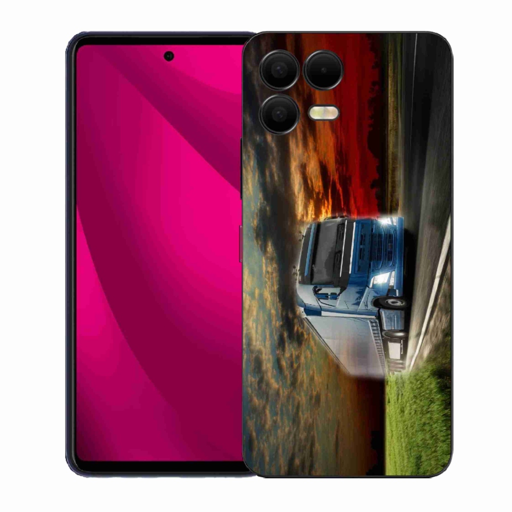 Gelový kryt mmCase na T-Mobile T Phone 3 Pro - kamion 4