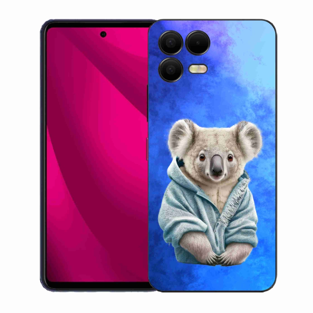 Gelový kryt mmCase na T-Mobile T Phone 3 Pro - koala ve svetru