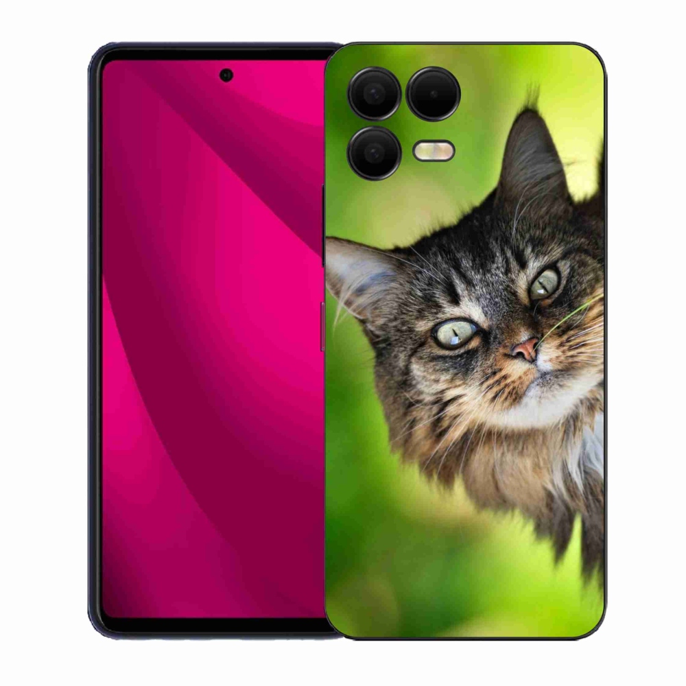 Gelový kryt mmCase na T-Mobile T Phone 3 Pro - kočka 3