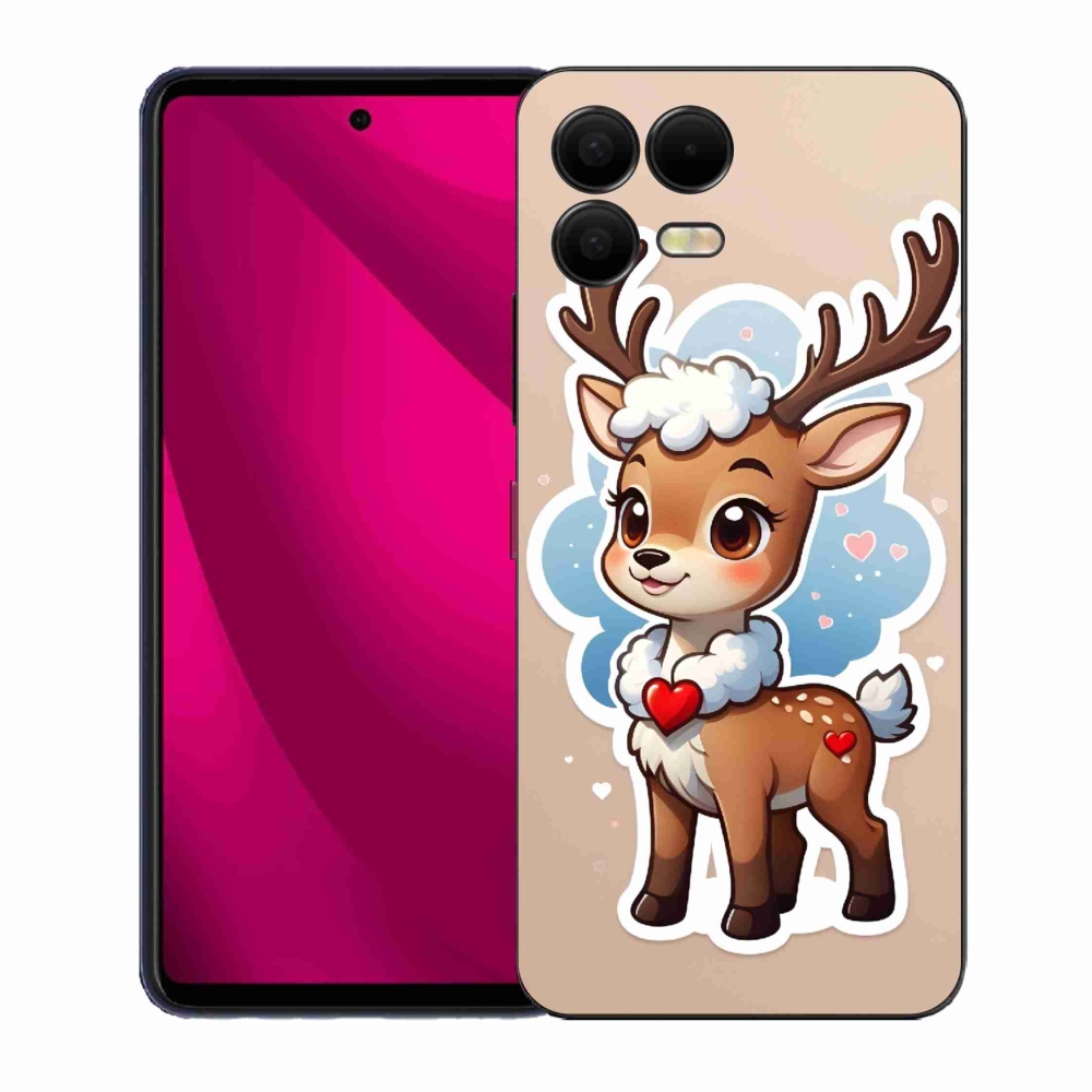 Gelový kryt mmCase na T-Mobile T Phone 3 Pro - kreslený sob