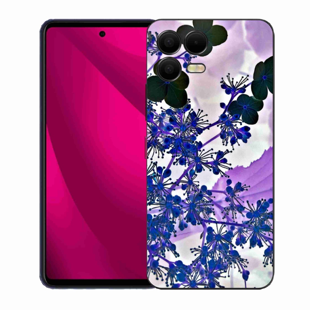 Gelový kryt mmCase na T-Mobile T Phone 3 Pro - květ hortenzie