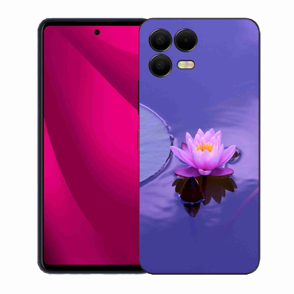 Gelový kryt mmCase na T-Mobile T Phone 3 Pro - květ na hladině