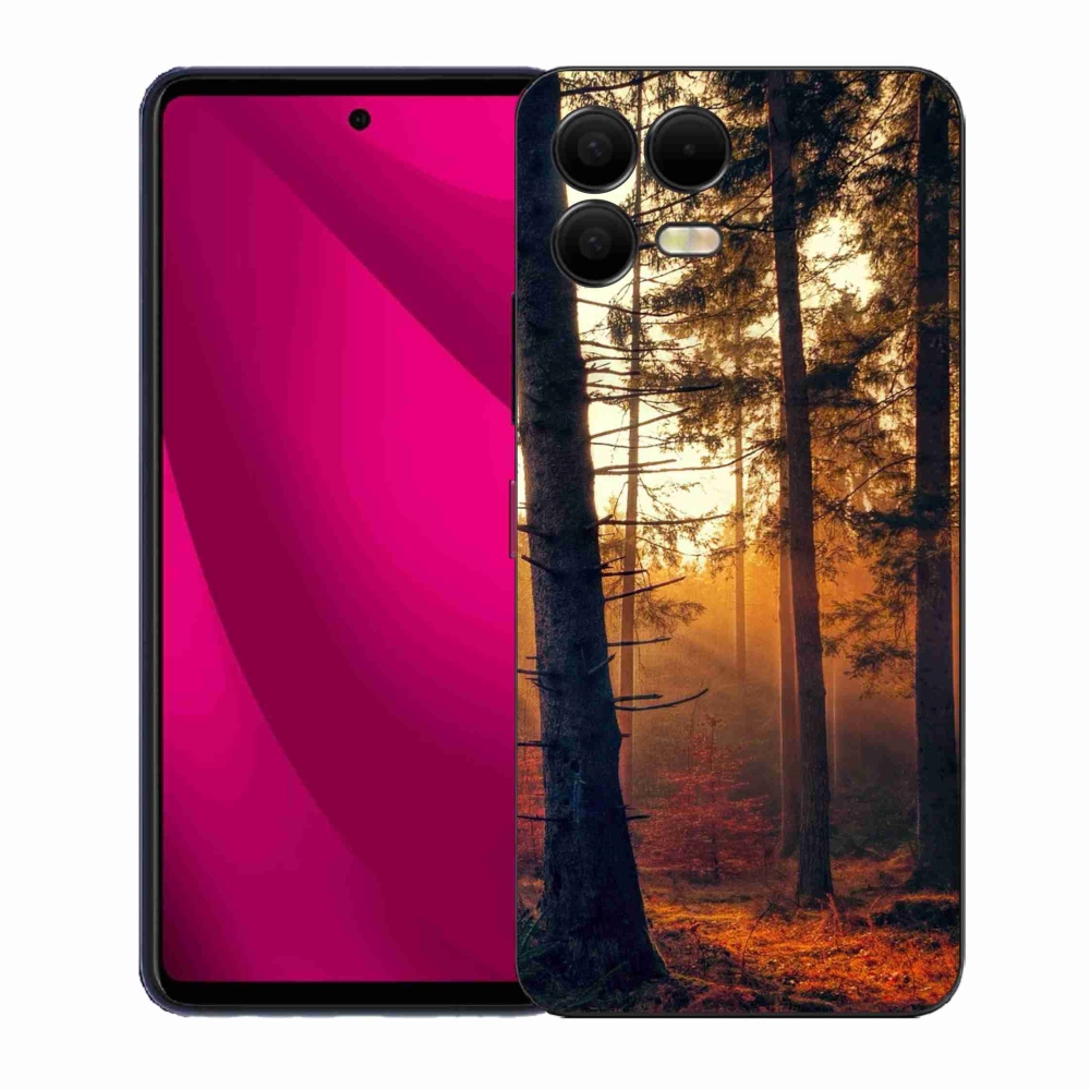 Gelový kryt mmCase na T-Mobile T Phone 3 Pro - les
