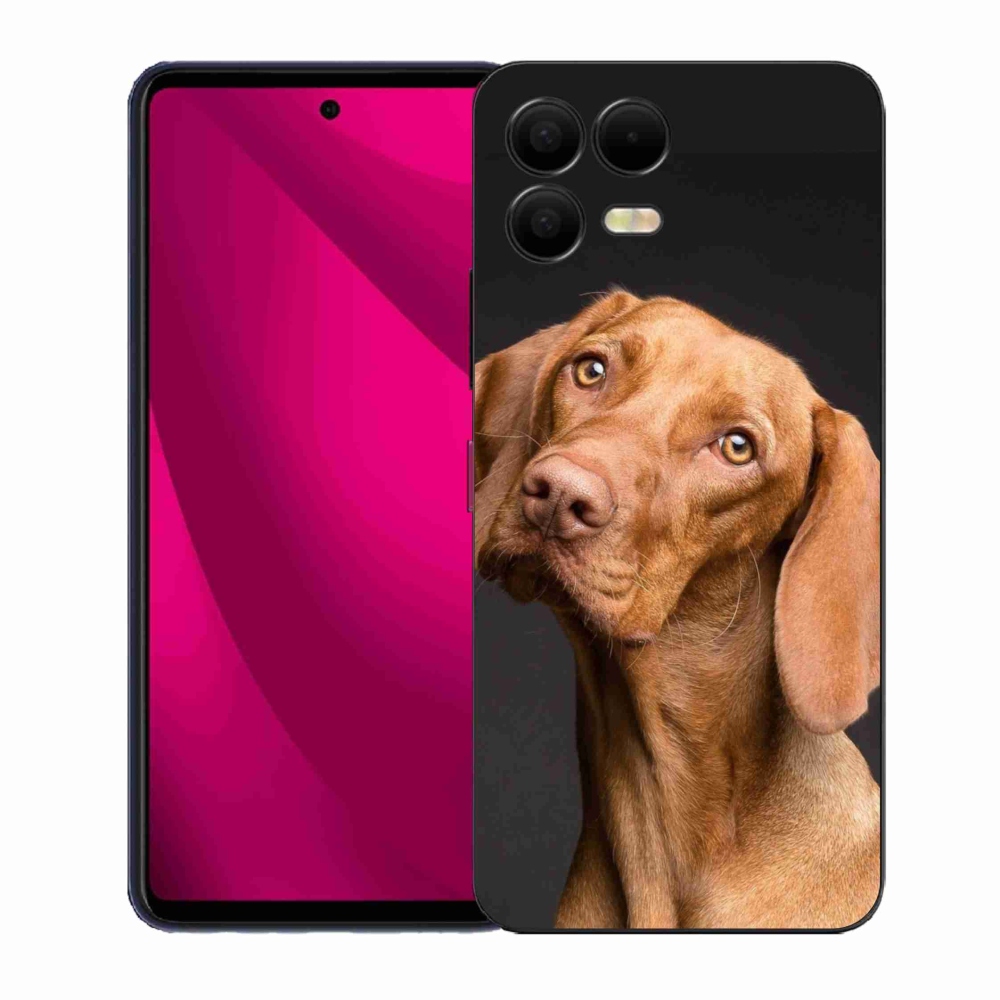 Gelový kryt mmCase na T-Mobile T Phone 3 Pro - maďarský ohař