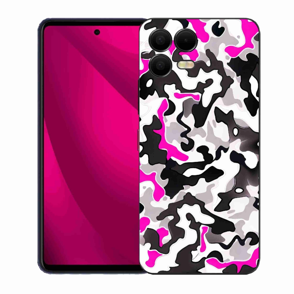 Gelový kryt mmCase na T-Mobile T Phone 3 Pro - maskáčový vzor 5