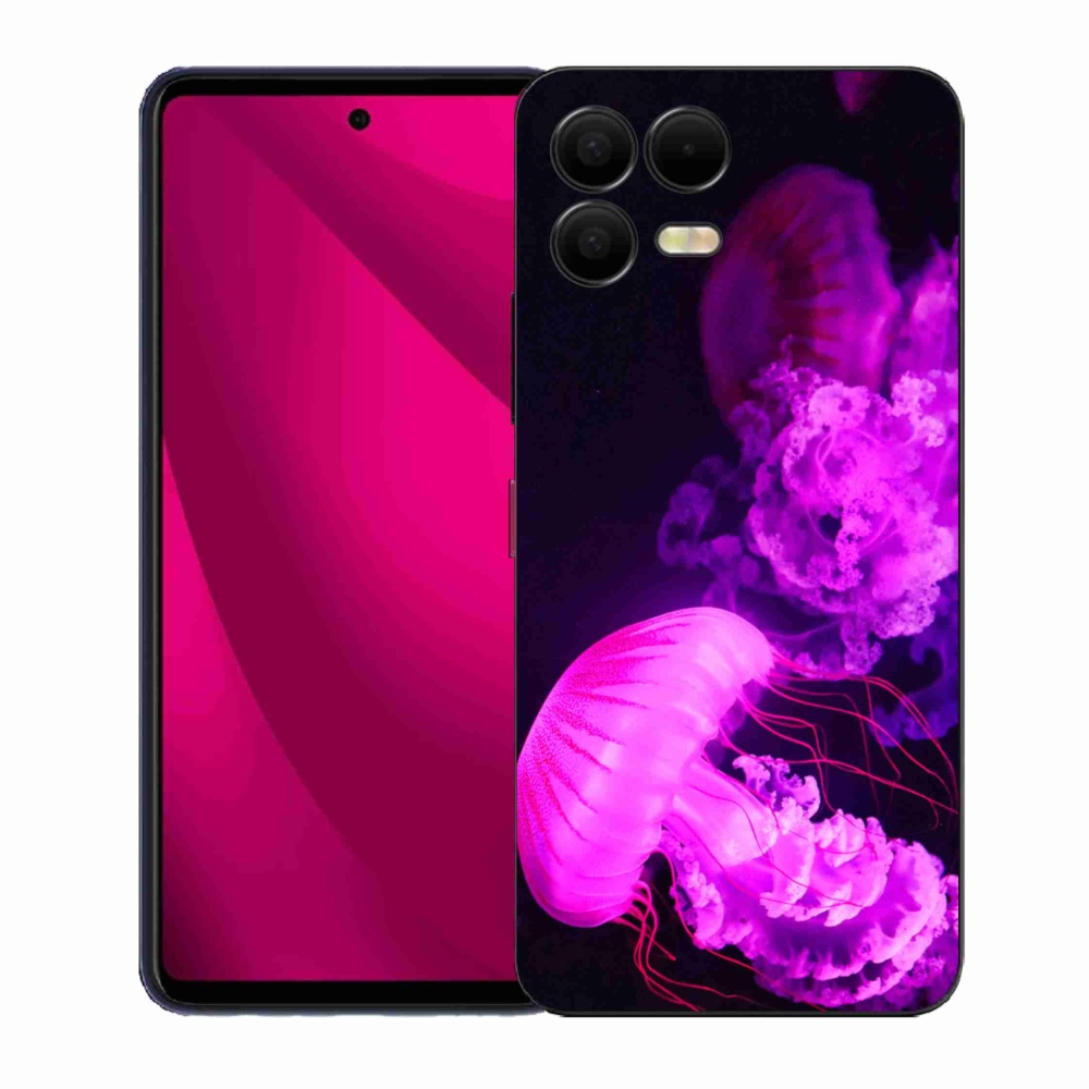 Gelový kryt mmCase na T-Mobile T Phone 3 Pro - medúza 1