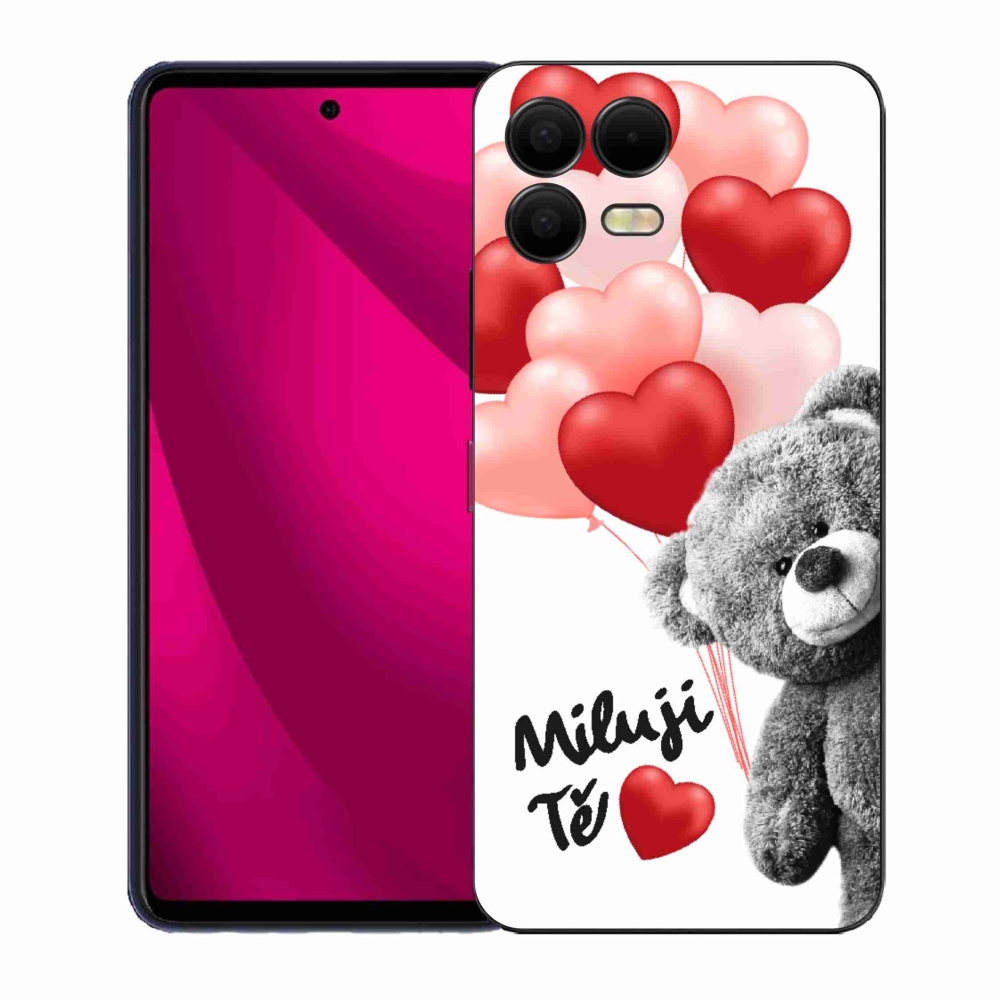 Gelový kryt mmCase na T-Mobile T Phone 3 Pro - miluji Tě