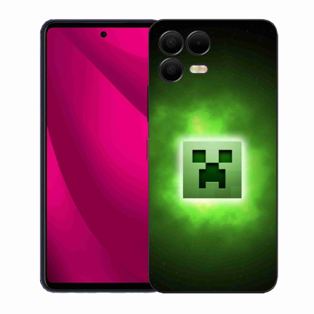 Gelový kryt mmCase na T-Mobile T Phone 3 Pro - minecraft