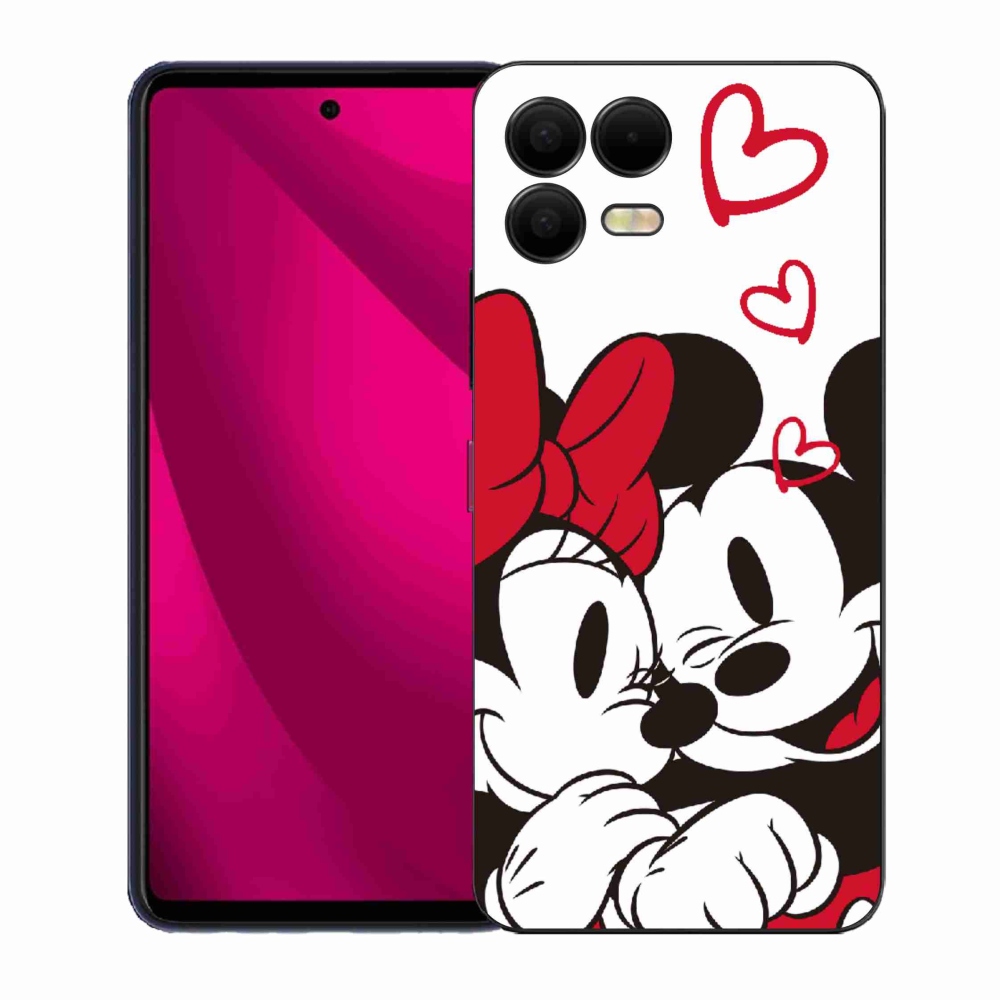 Gelový kryt mmCase na T-Mobile T Phone 3 Pro - minnie a mickey