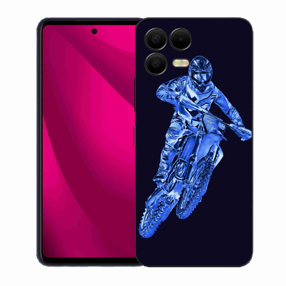 Gelový kryt mmCase na T-Mobile T Phone 3 Pro - motocross 1