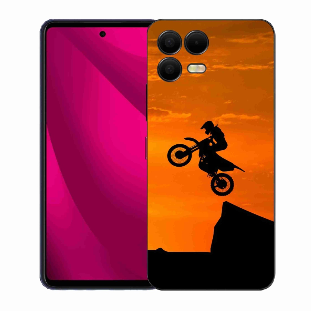 Gelový kryt mmCase na T-Mobile T Phone 3 Pro - motocross
