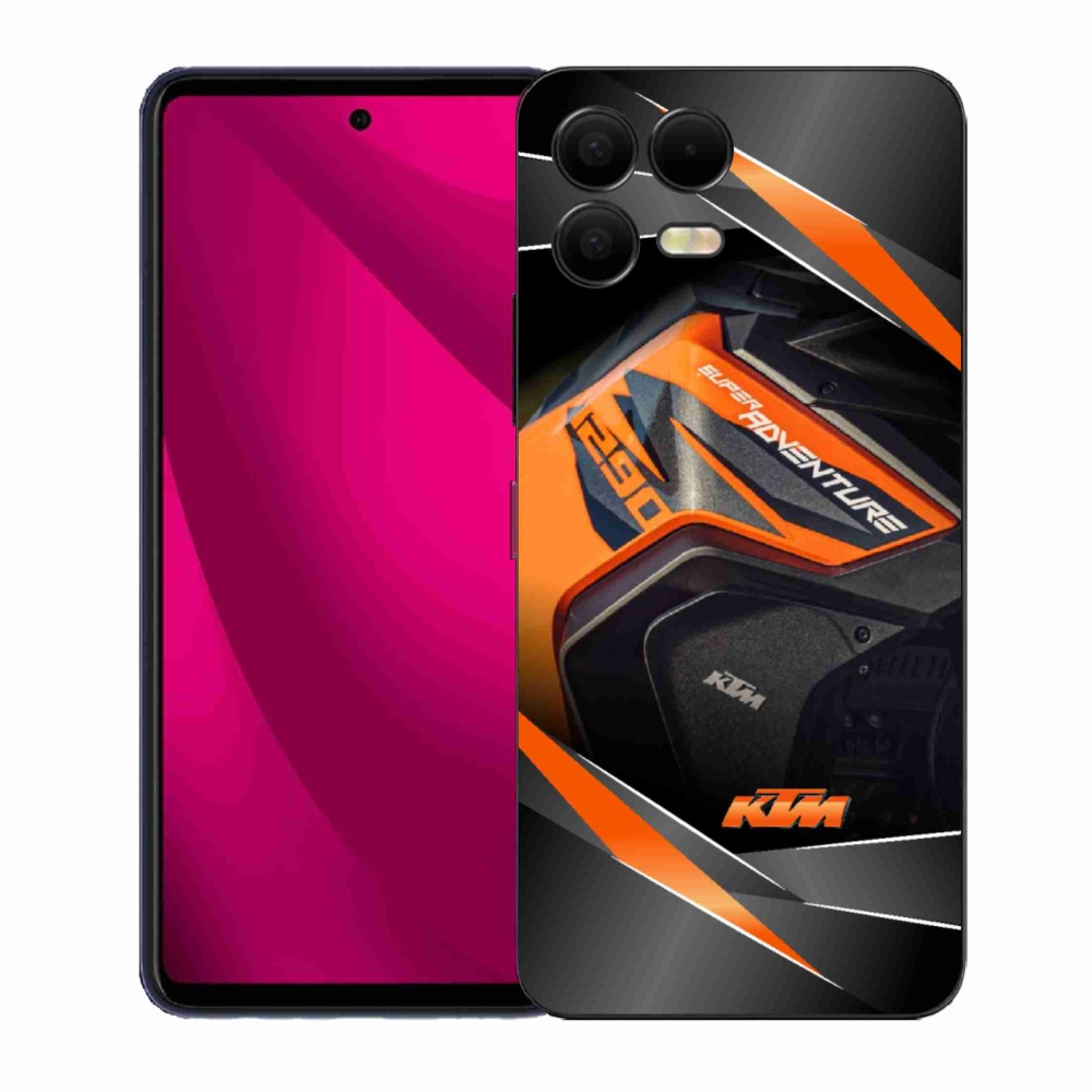 Gelový kryt mmCase na T-Mobile T Phone 3 Pro - motorka ktm