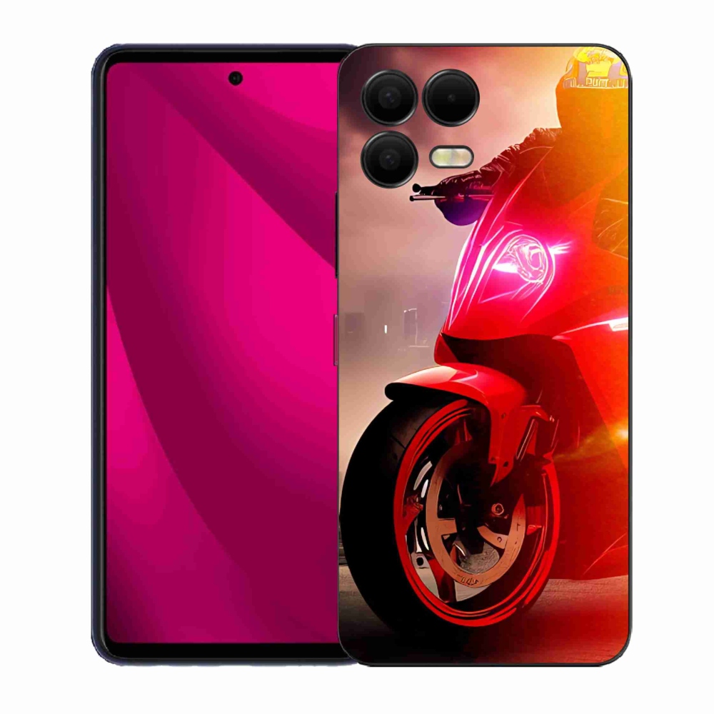 Gelový kryt mmCase na T-Mobile T Phone 3 Pro - motorka