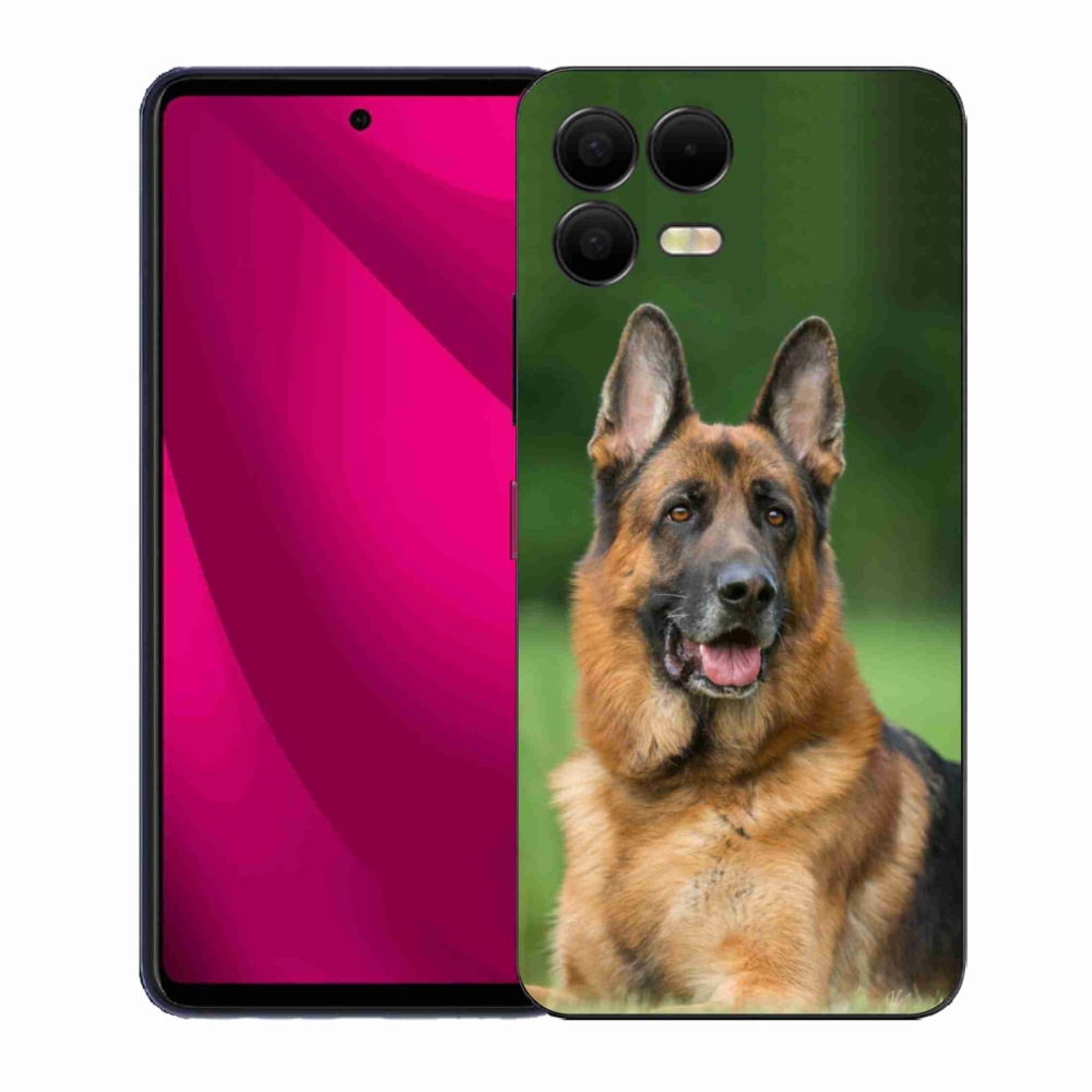 Gelový kryt mmCase na T-Mobile T Phone 3 Pro - německý ovčák