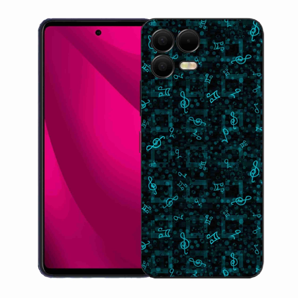 Gelový kryt mmCase na T-Mobile T Phone 3 Pro - noty 1