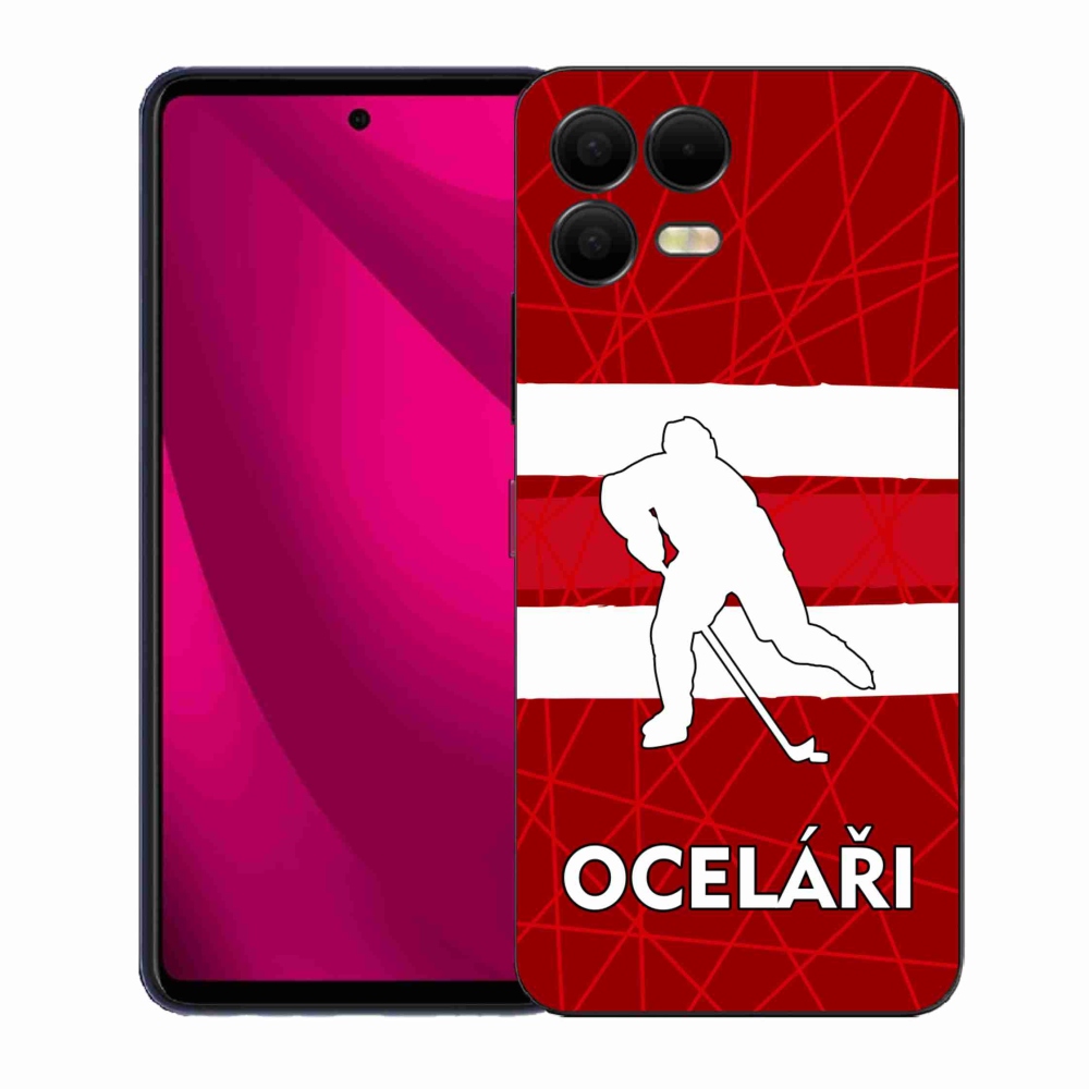 Gelový kryt mmCase na T-Mobile T Phone 3 Pro - Oceláři