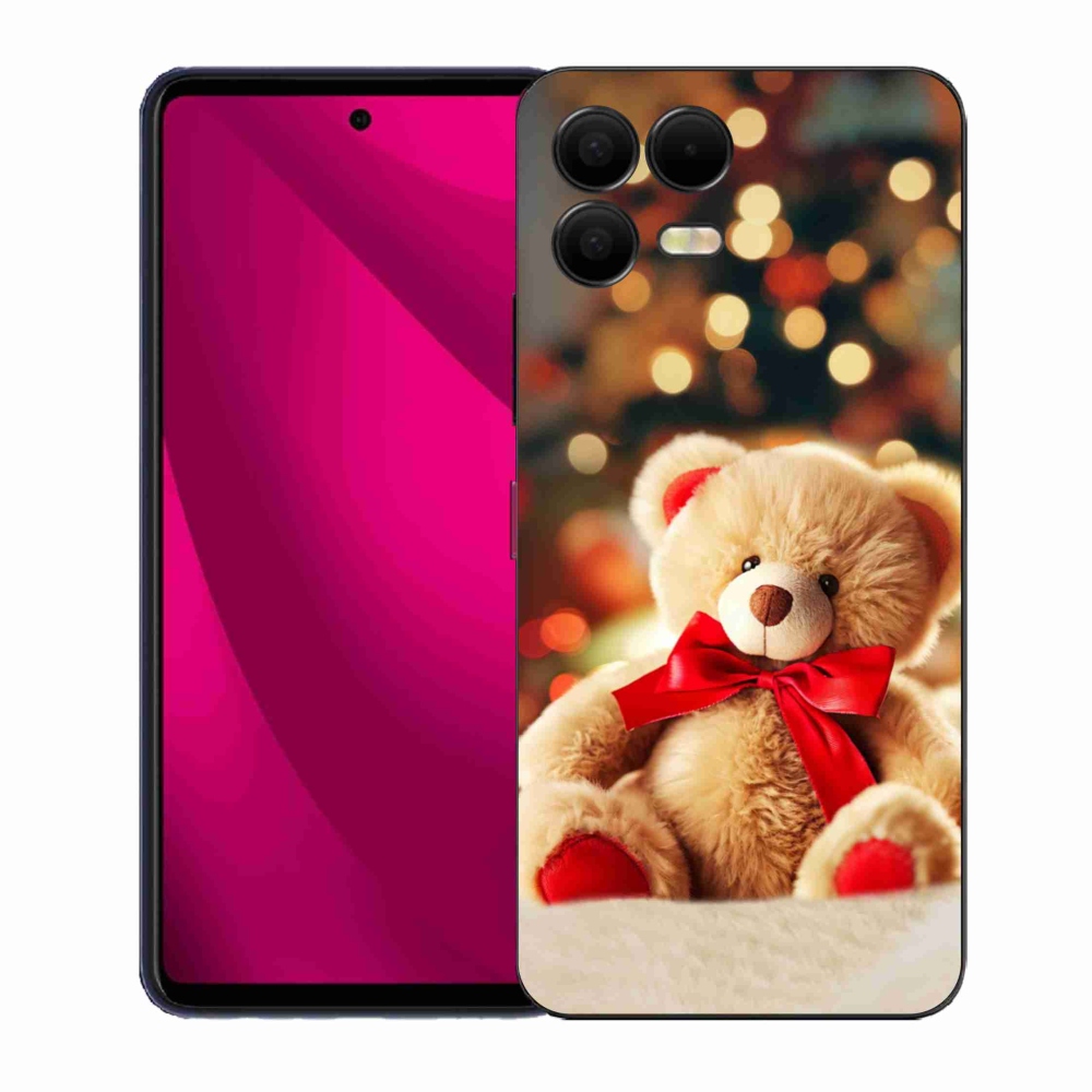Gelový kryt mmCase na T-Mobile T Phone 3 Pro - plyšový medvídek