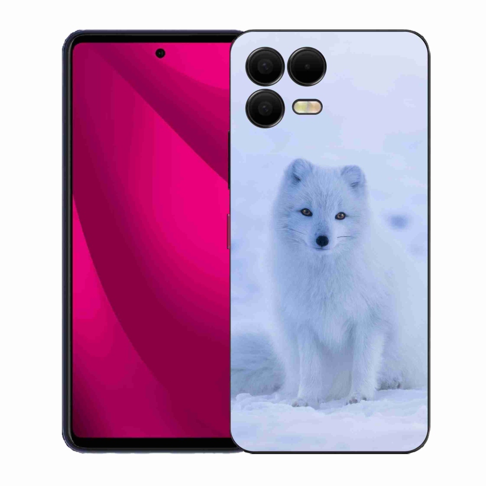 Gelový kryt mmCase na T-Mobile T Phone 3 Pro - polární liška