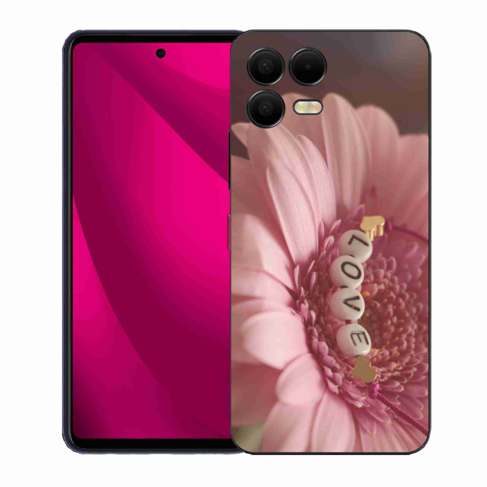 Gelový kryt mmCase na T-Mobile T Phone 3 Pro - přívěsek love