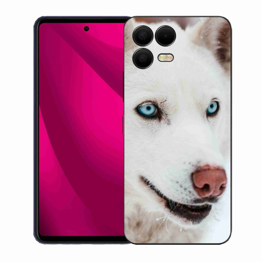 Gelový kryt mmCase na T-Mobile T Phone 3 Pro - psí pohled