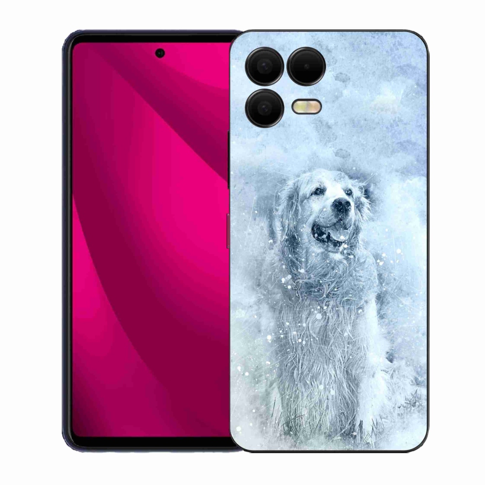 Gelový kryt mmCase na T-Mobile T Phone 3 Pro - retrívr
