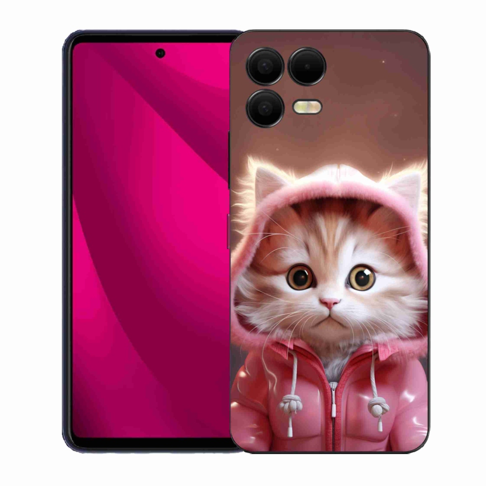 Gelový kryt mmCase na T-Mobile T Phone 3 Pro - roztomilé kotě 3