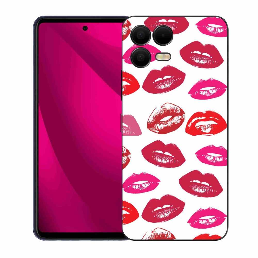 Gelový kryt mmCase na T-Mobile T Phone 3 Pro - rty