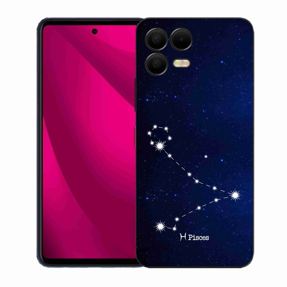 Gelový kryt mmCase na T-Mobile T Phone 3 Pro - souhvězdí Ryby