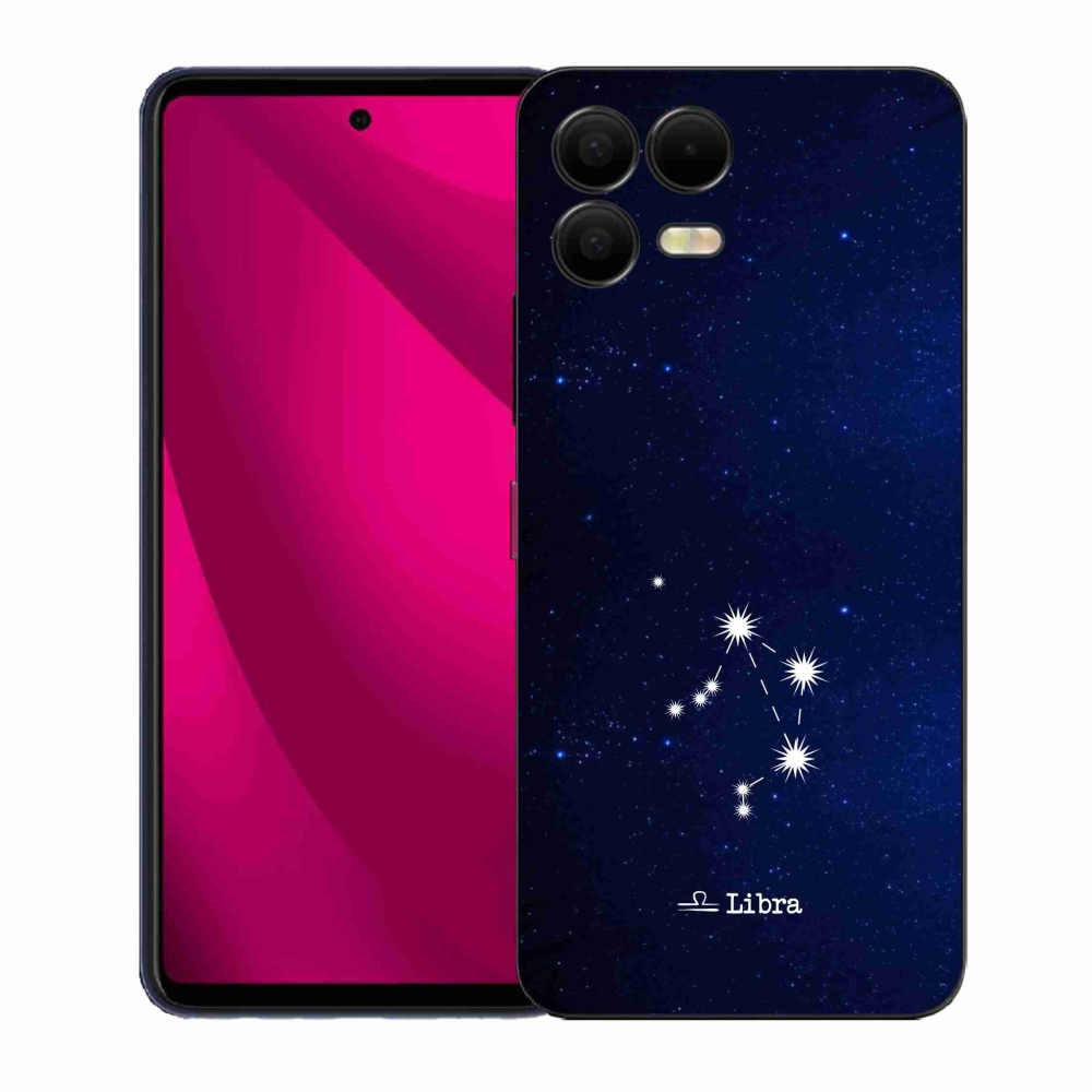 Gelový kryt mmCase na T-Mobile T Phone 3 Pro - souhvězdí Váhy