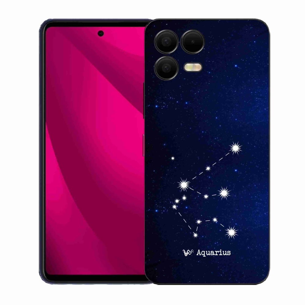 Gelový kryt mmCase na T-Mobile T Phone 3 Pro - souhvězdí Vodnáře