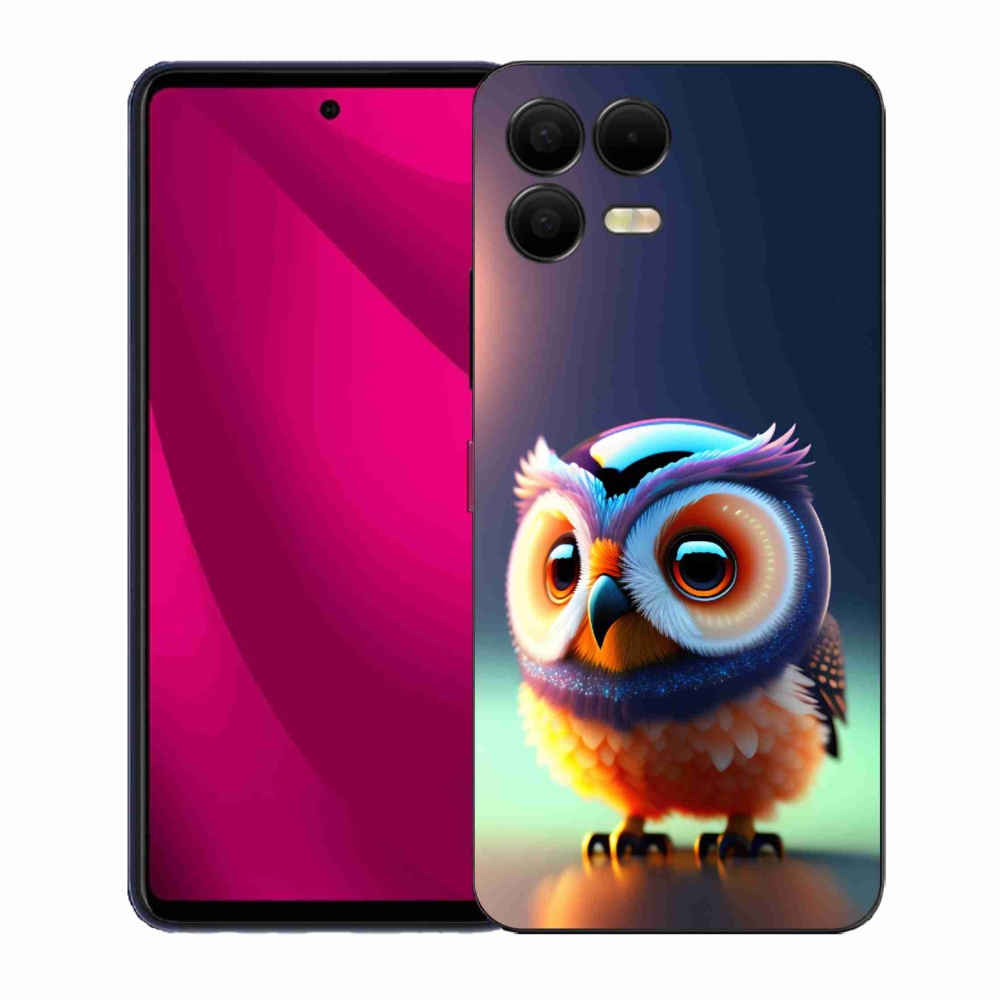 Gelový kryt mmCase na T-Mobile T Phone 3 Pro - sovička