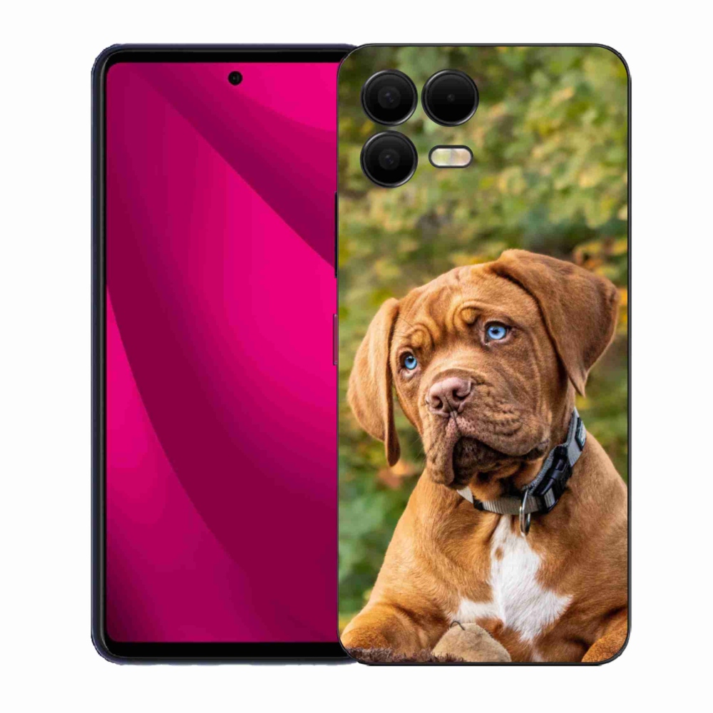 Gelový kryt mmCase na T-Mobile T Phone 3 Pro - štěně 