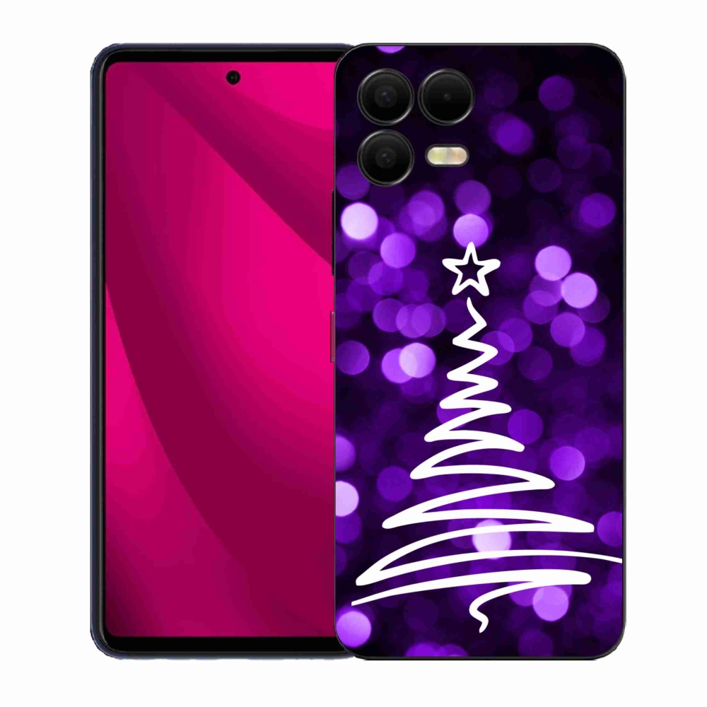 Gelový kryt mmCase na T-Mobile T Phone 3 Pro - stromek