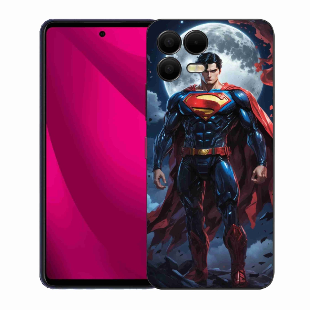 Gelový kryt mmCase na T-Mobile T Phone 3 Pro - superman