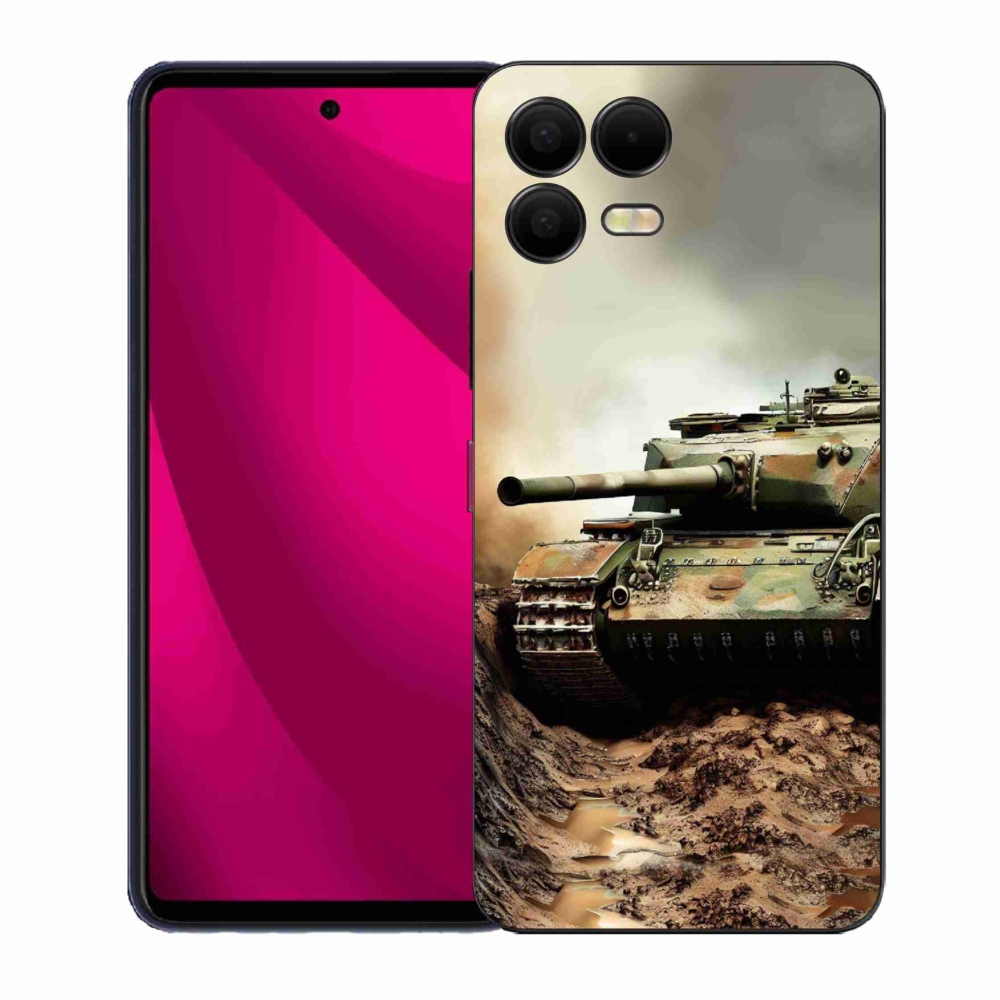 Gelový kryt mmCase na T-Mobile T Phone 3 Pro - tank