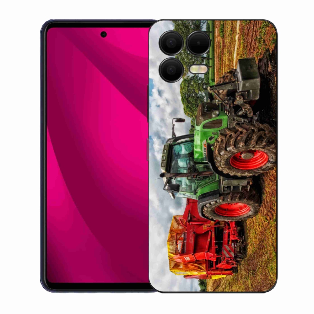 Gelový kryt mmCase na T-Mobile T Phone 3 Pro - traktor 4
