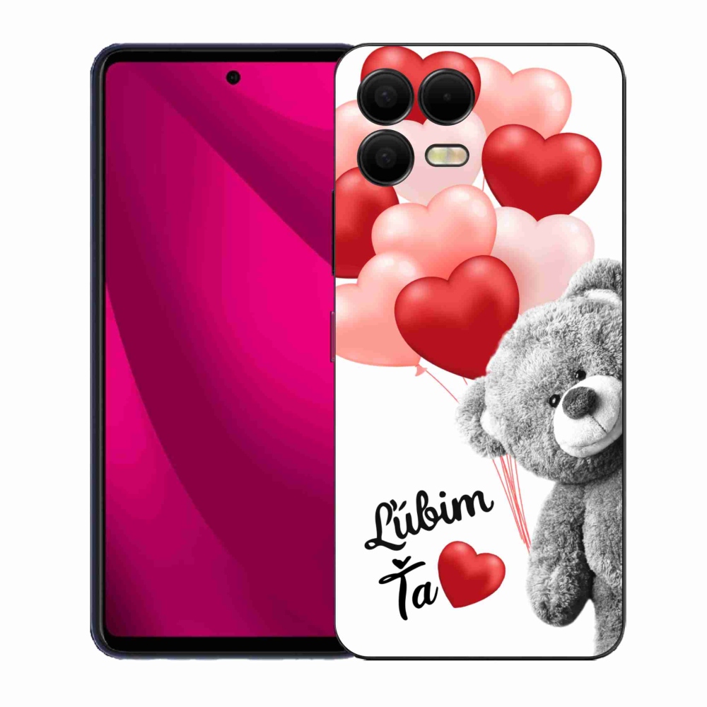 Gelový kryt mmCase na T-Mobile T Phone 3 Pro - ľúbim ťa sk