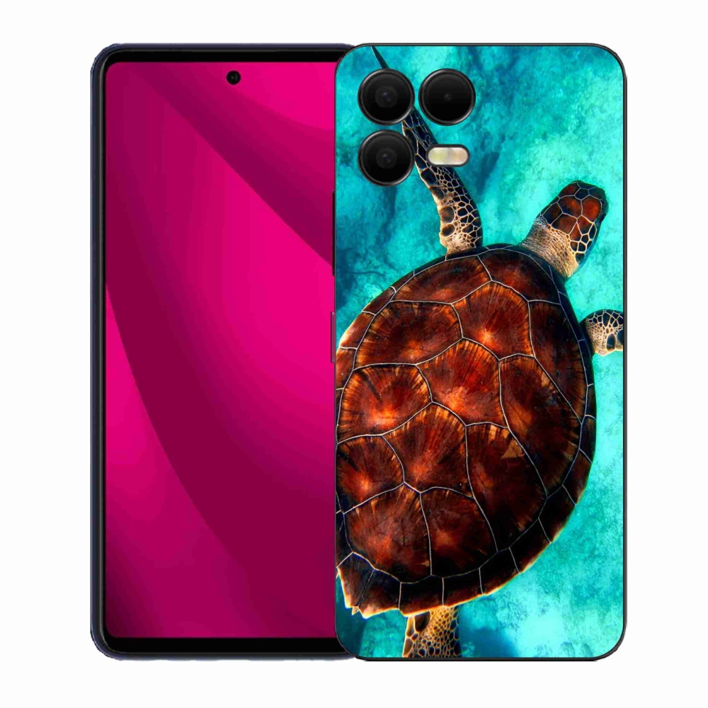 Gelový kryt mmCase na T-Mobile T Phone 3 Pro - želva