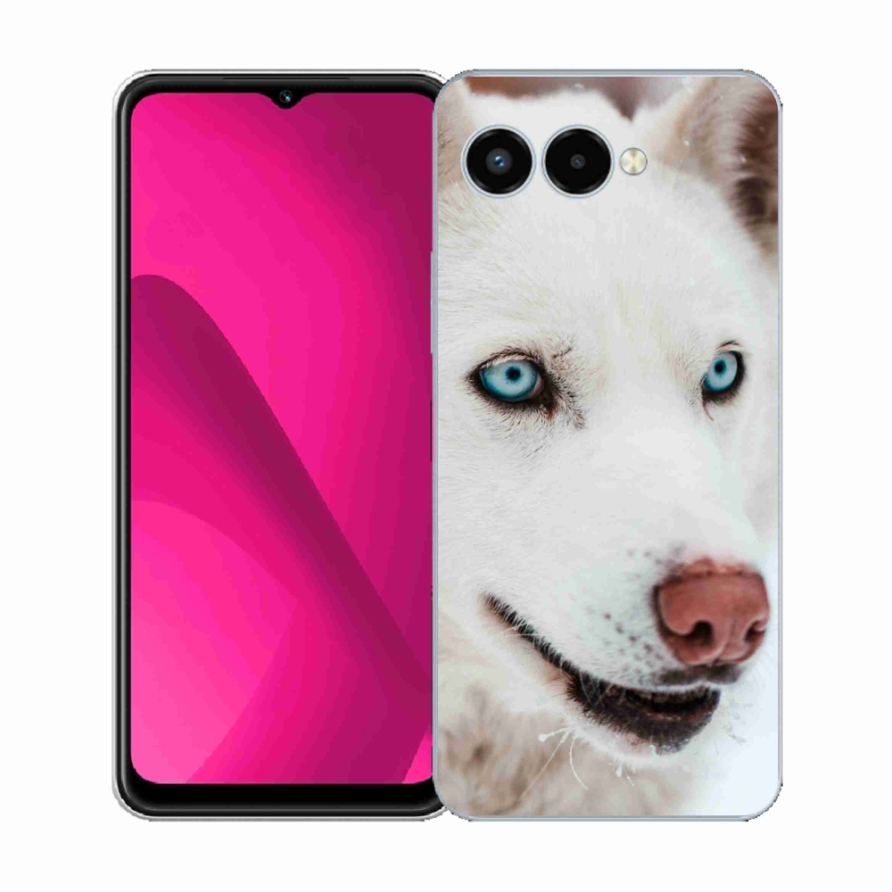 Gelový kryt mmCase na T-Mobile T Phone 3 - psí pohled