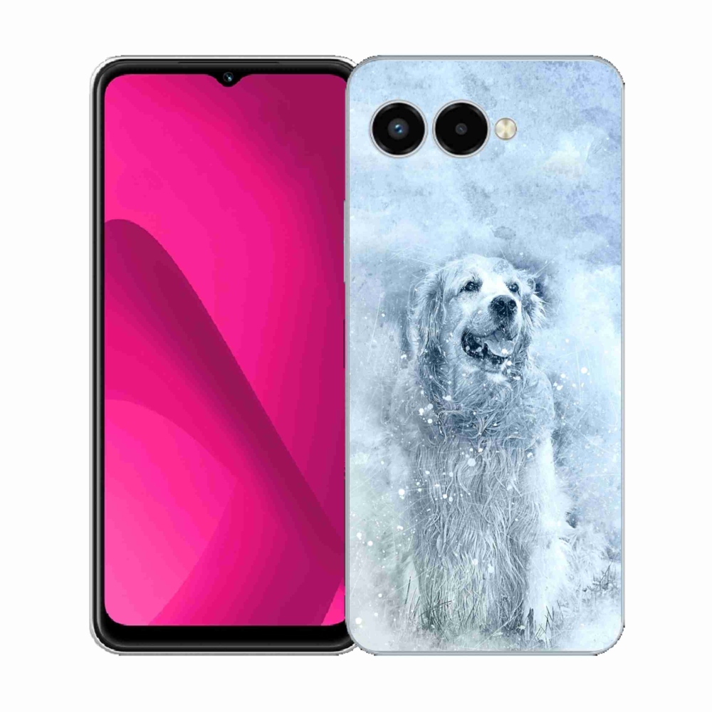Gelový kryt mmCase na T-Mobile T Phone 3 - retrívr