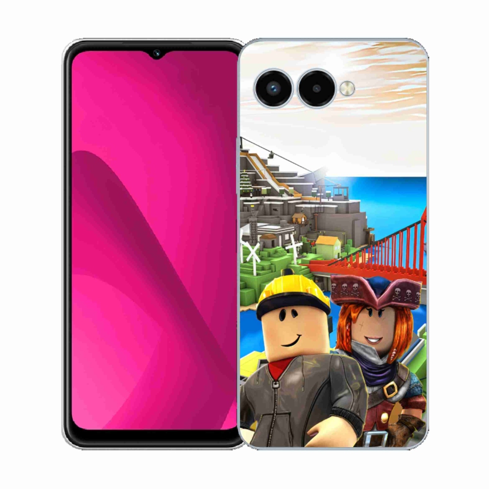 Gelový kryt mmCase na T-Mobile T Phone 3 - roblox 1