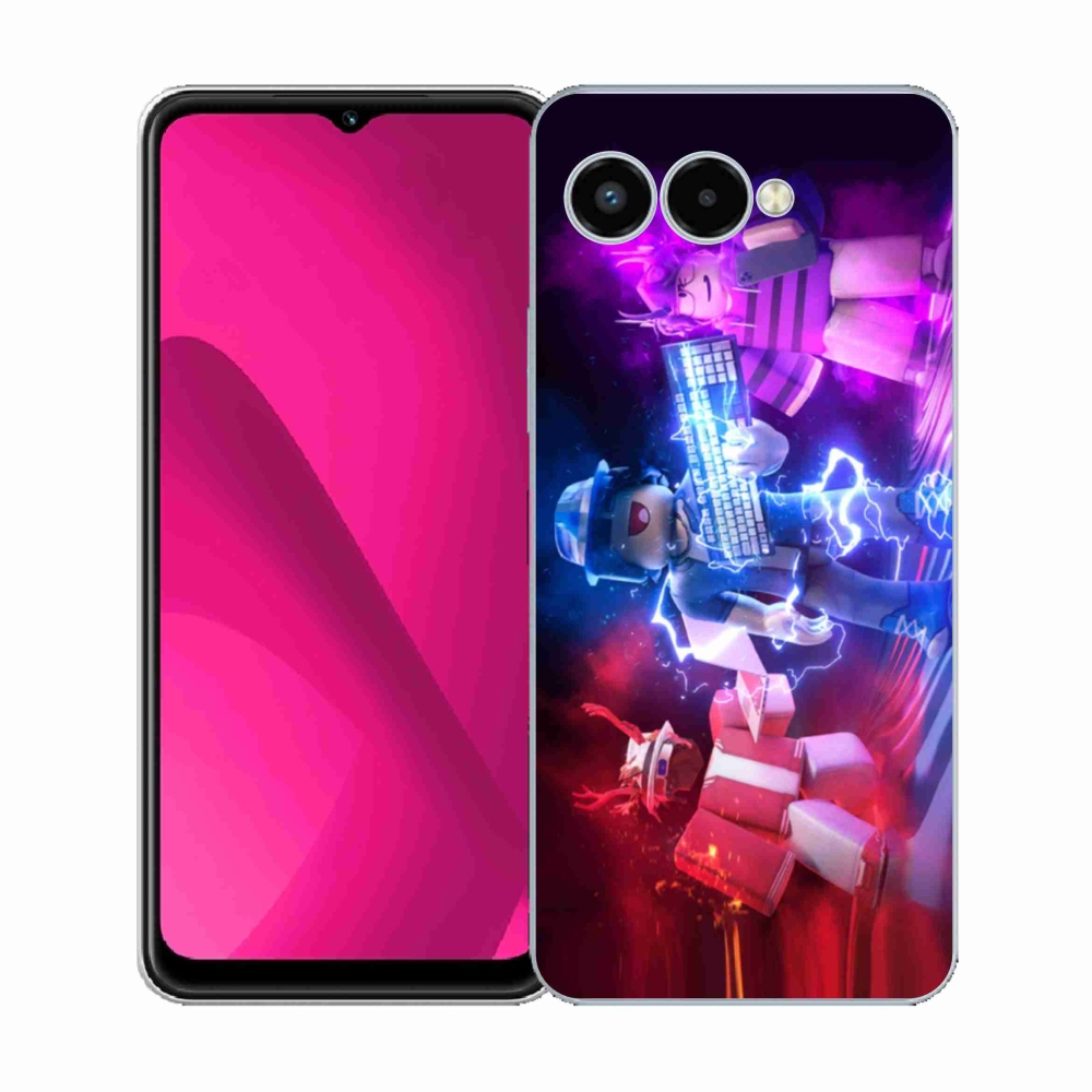 Gelový kryt mmCase na T-Mobile T Phone 3 - roblox