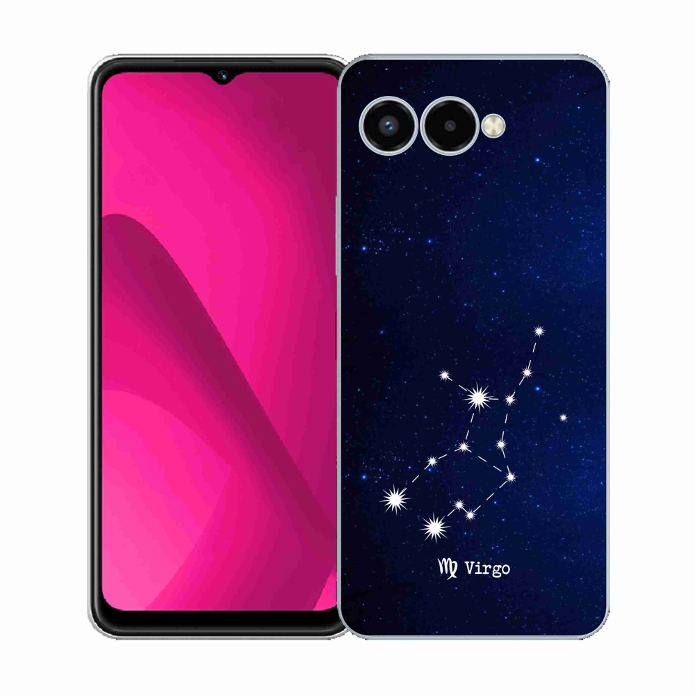 Gelový kryt mmCase na T-Mobile T Phone 3 - souhvězdí Panny