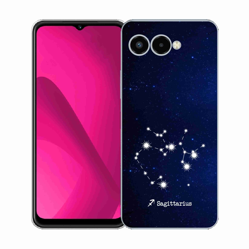 Gelový kryt mmCase na T-Mobile T Phone 3 - souhvězdí Střelce