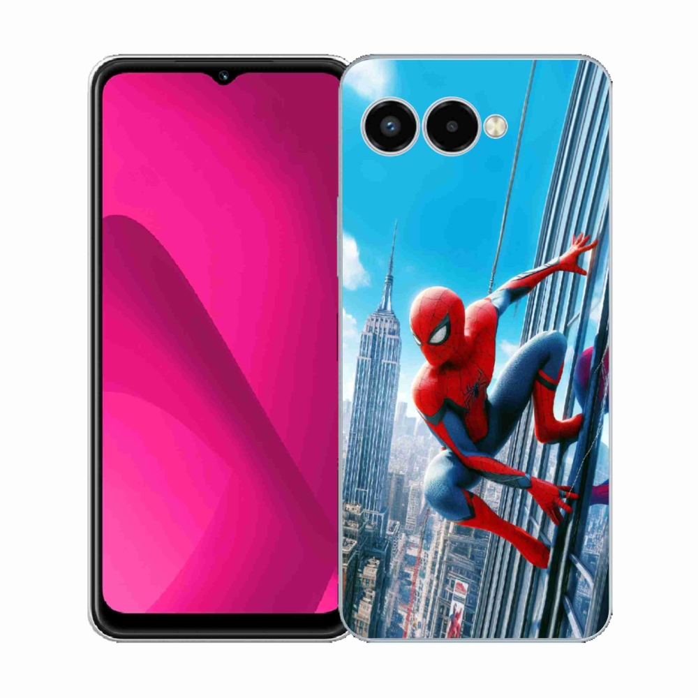 Gelový kryt mmCase na T-Mobile T Phone 3 - spiderman