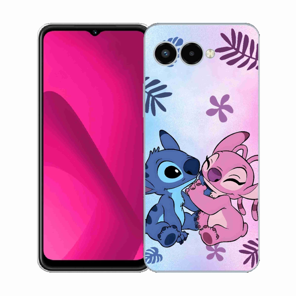 Gelový kryt mmCase na T-Mobile T Phone 3 - stitch 2
