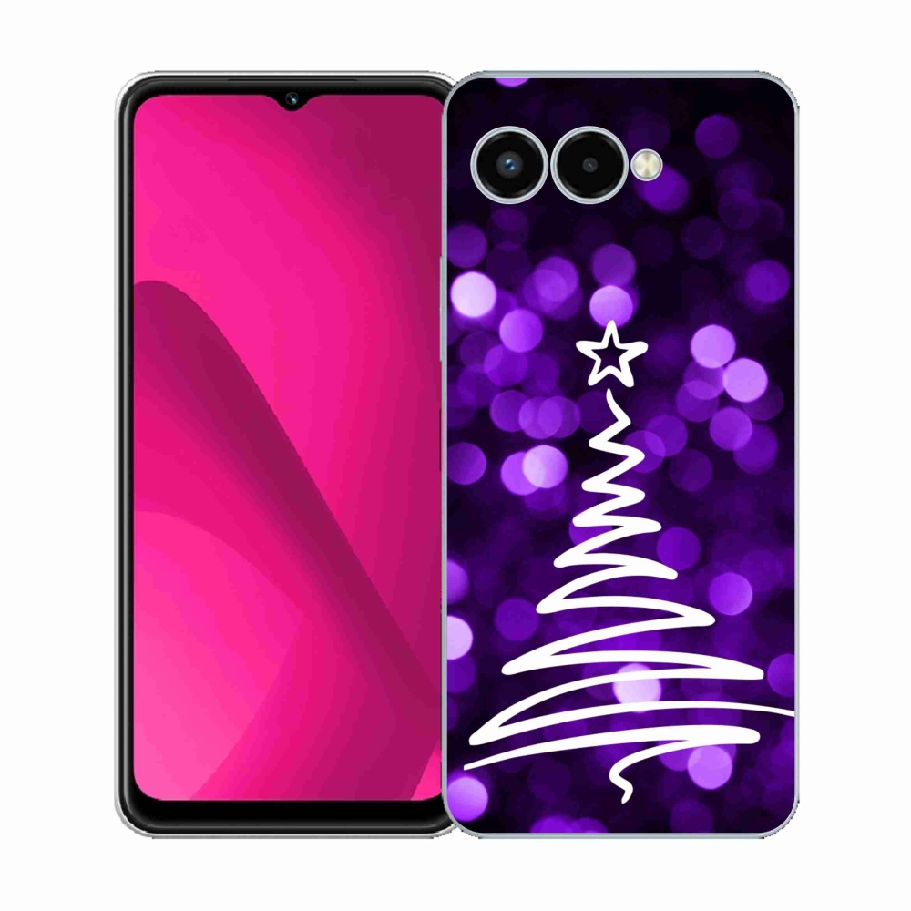 Gelový kryt mmCase na T-Mobile T Phone 3 - stromek