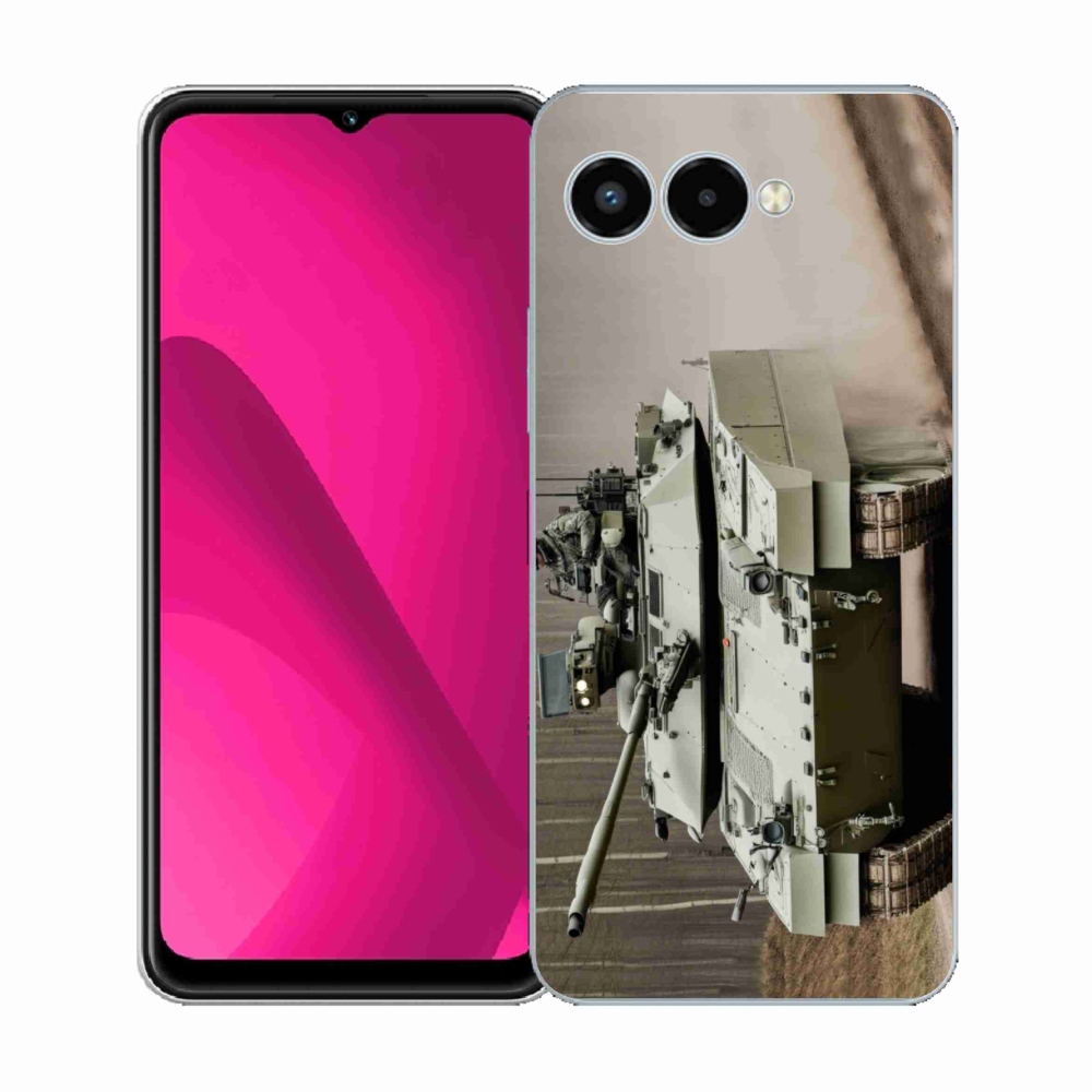 Gelový kryt mmCase na T-Mobile T Phone 3 - tank 2