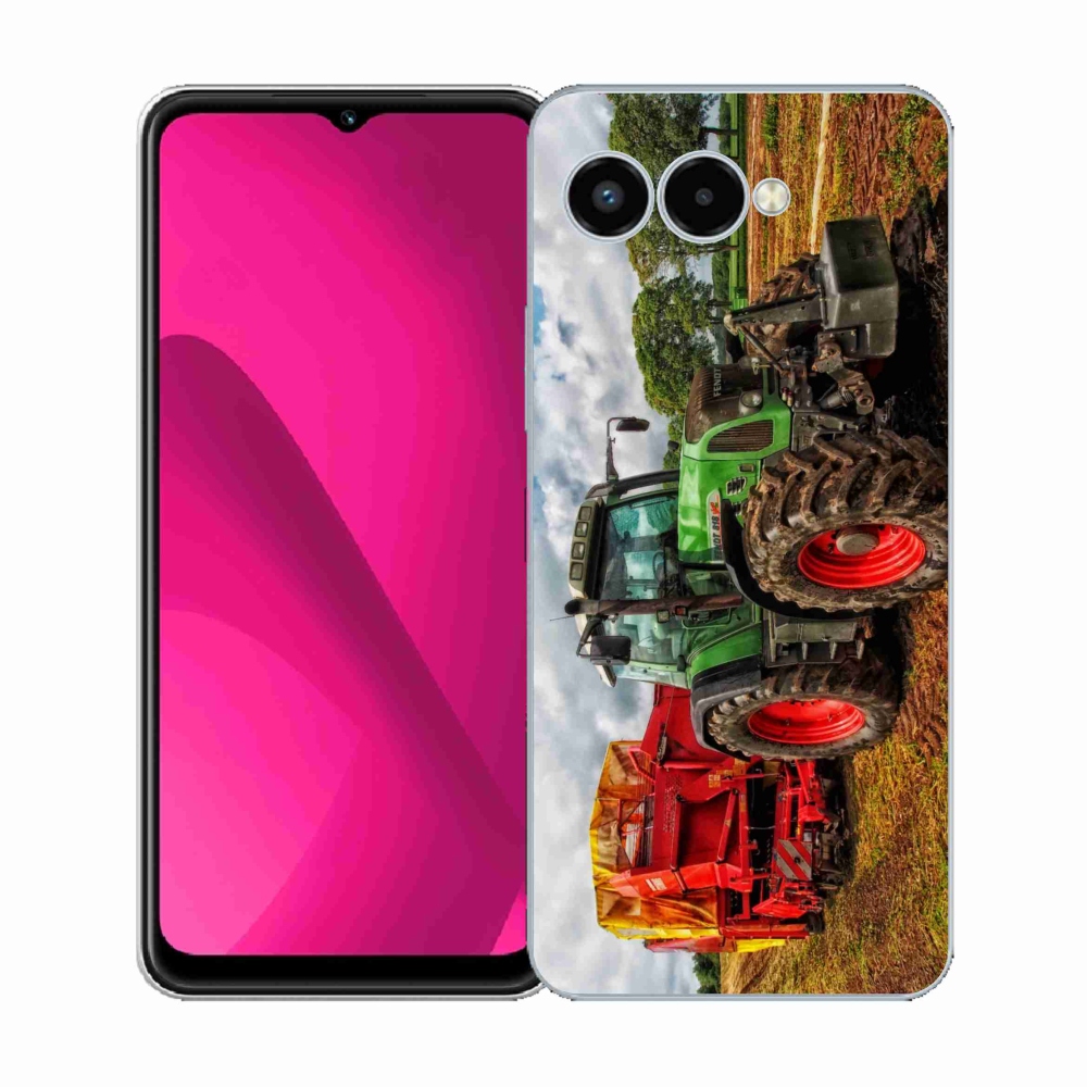 Gelový kryt mmCase na T-Mobile T Phone 3 - traktor 4